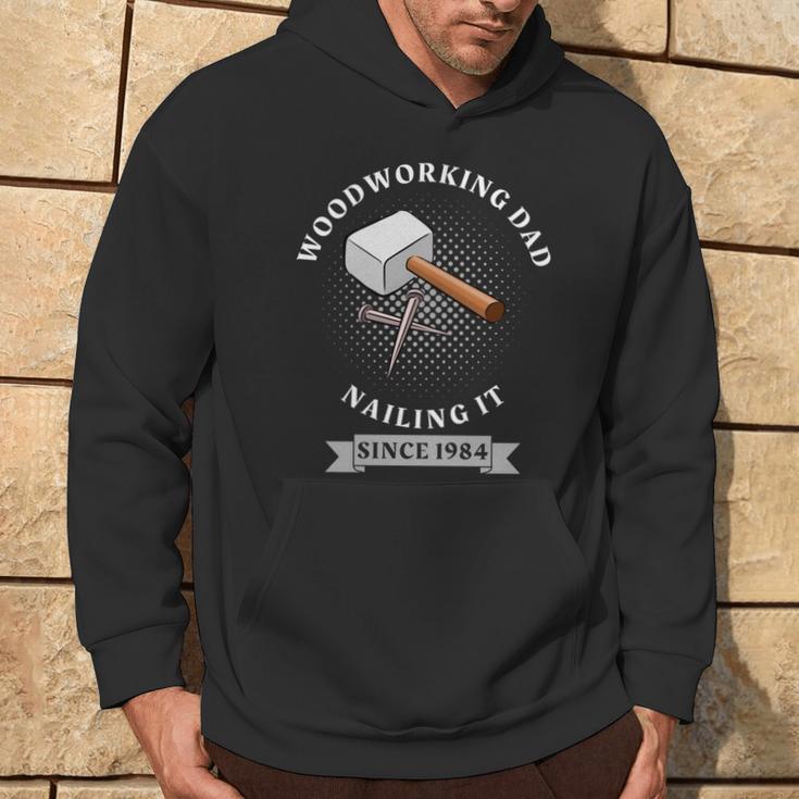 Woodworking Dad Diy Presents For Father's Day 1984 Hoodie Lifestyle