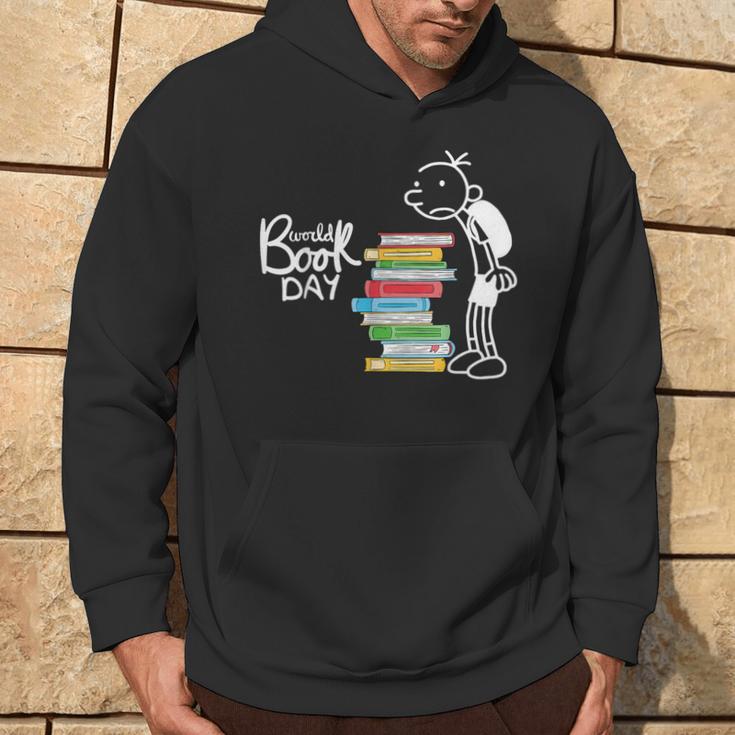 World Book Day Wimpy Book Day Character Wimpy Pi Day Hoodie Lifestyle