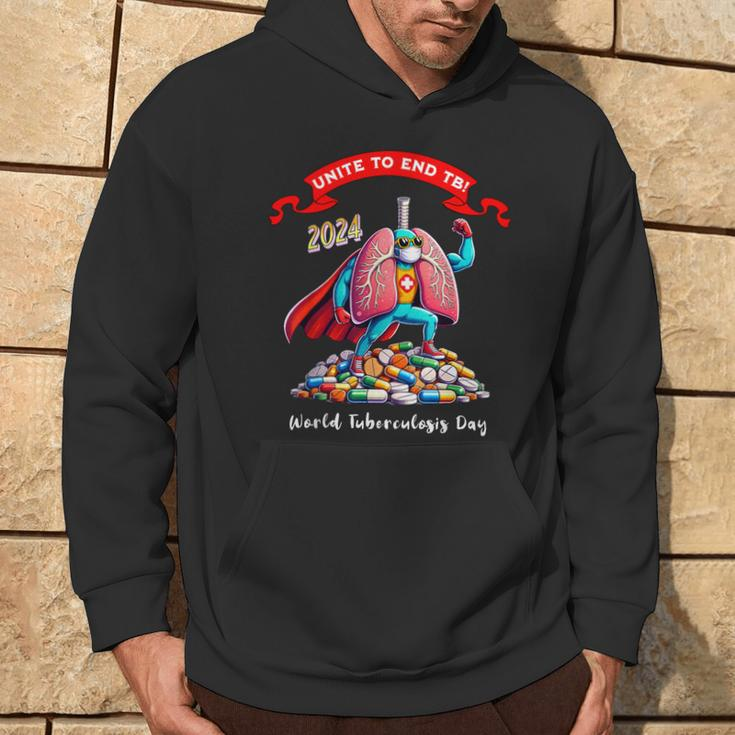 World Tuberculosis Day 2024 Healthcare Professionals Hoodie Lifestyle