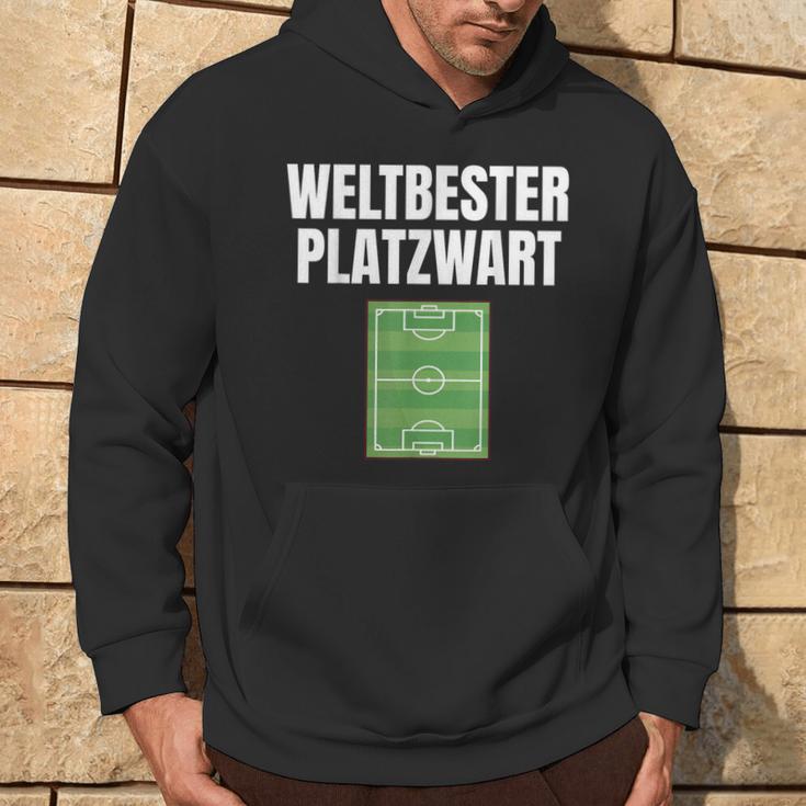 Worlds Best Platzwart Greenkeeper Football Pitch Kapuzenpullover Lebensstil