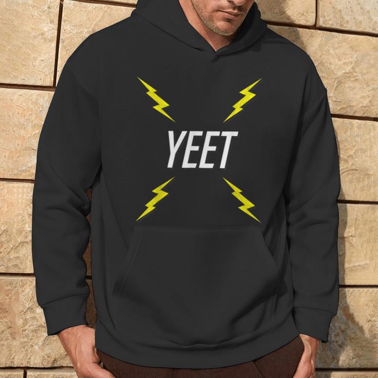 Yeet Lightning Bolt Dank Internet Meme Hoodie Lifestyle