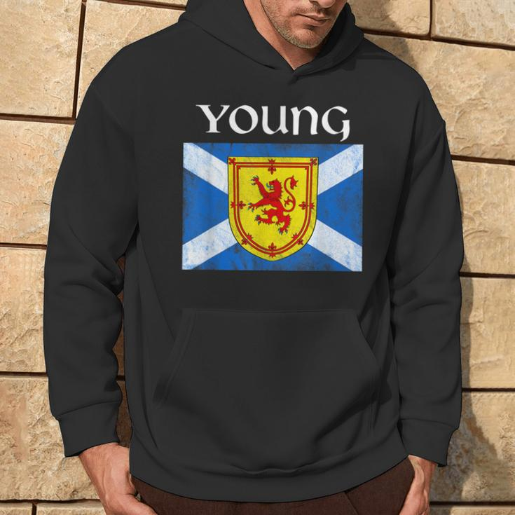 Young Clan Scottish Name Scotland Flag Hoodie Lifestyle