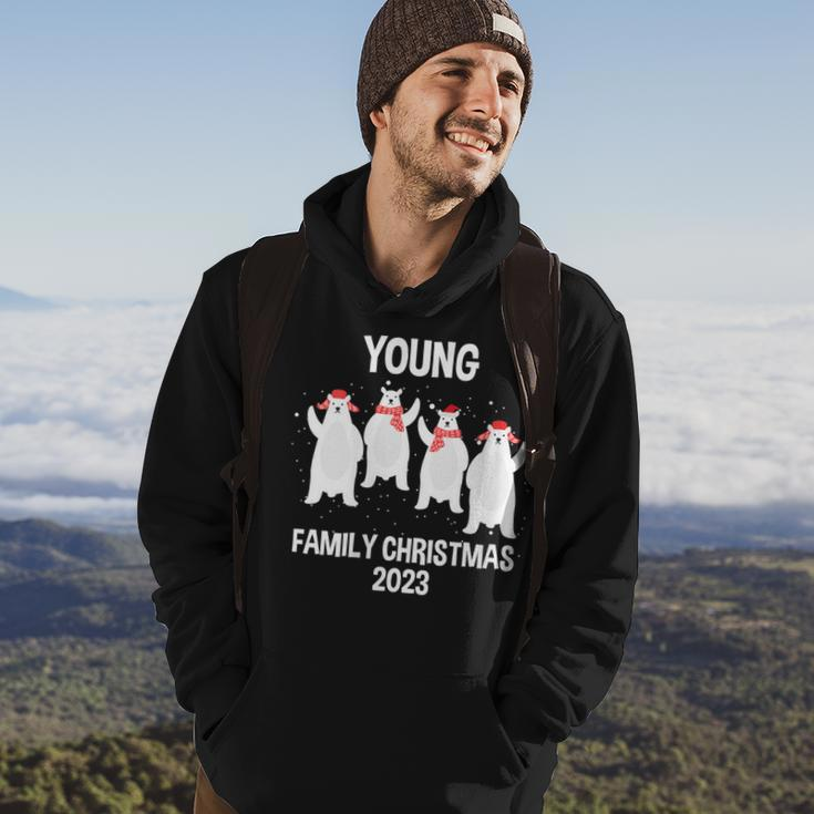Young Family Name Young Family Christmas Hoodie Lifestyle