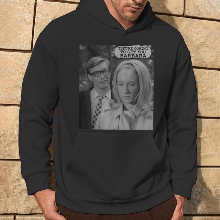 They're Coming To Get You-Vintage Zombie The Living Dead Hoodie Lifestyle