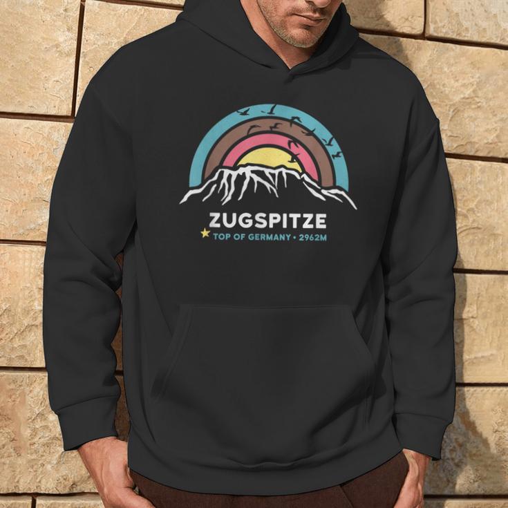 Zugspitze Berg Germany Garmisch Hiking Souvenir Hoodie Lebensstil