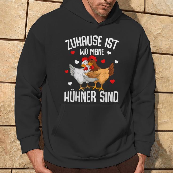 Zuhause Ist Wo Meine Hühner Sind Farmer S Hoodie Lebensstil