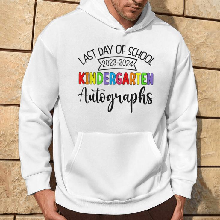 2024 Last Day Of School Autograph Kindergarten Graduation Hoodie Lifestyle