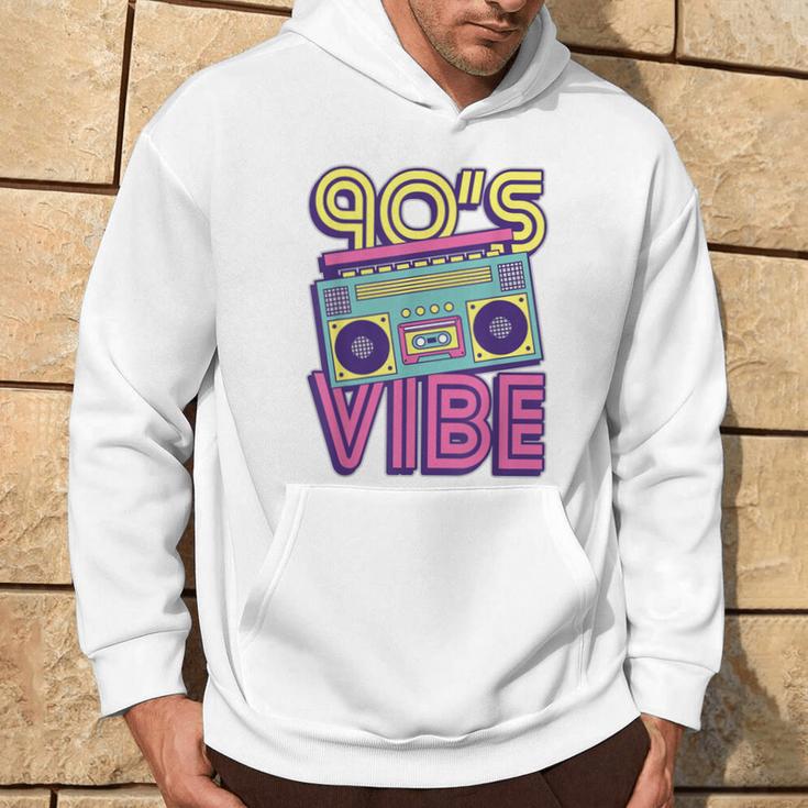 90S Vibe 1990S Music Lover Nineties Costume Party Retro 90S Hoodie Lifestyle