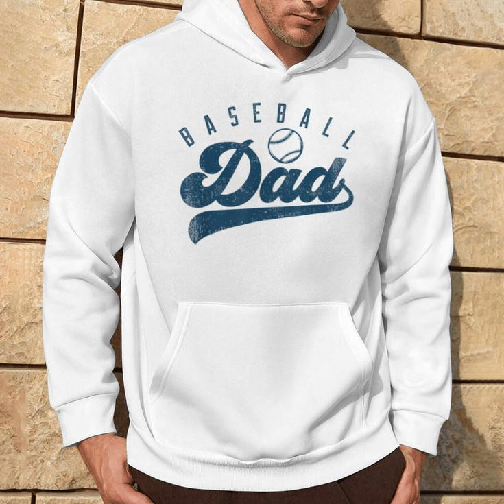 Baseball Dad Daddy Father's Day Hoodie Lifestyle