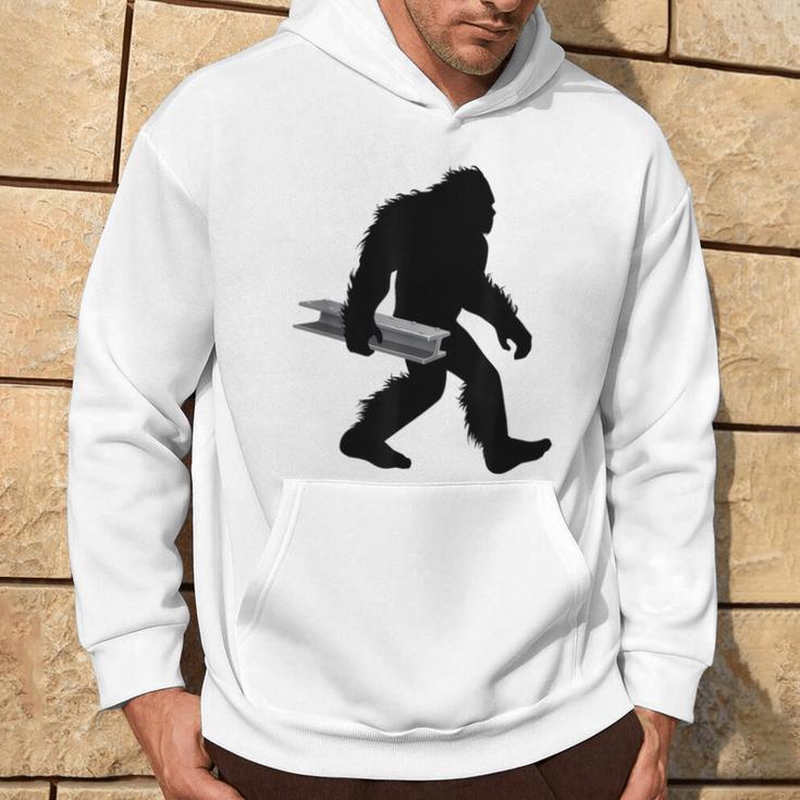 Bigfoot Slworker Welding Sasquatch Ironworker Hoodie Lifestyle