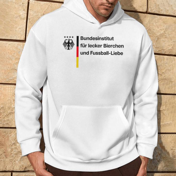 Bundesinstitut Für Lecker Bierchen Und Fussball-Liebe Bier Kapuzenpullover Lebensstil