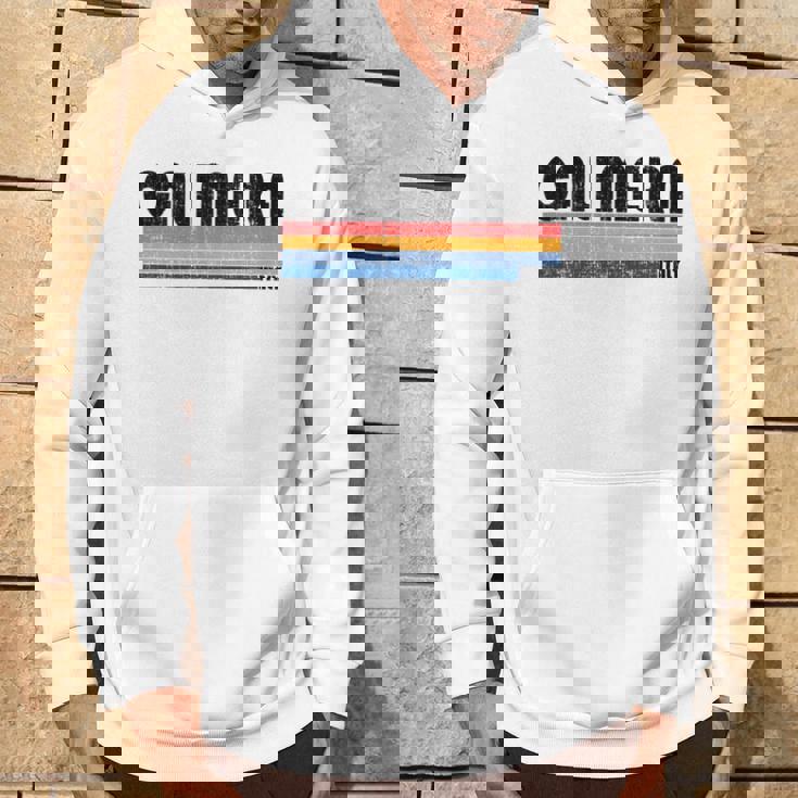 Calimera Italia Retro 70S 80S Style Manga Larga Sudadera Estilo de vida