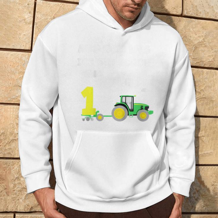 Children's 1St Birthday Ich Bin Schon 1 Jahre Tractor Tractor Hoodie Lebensstil