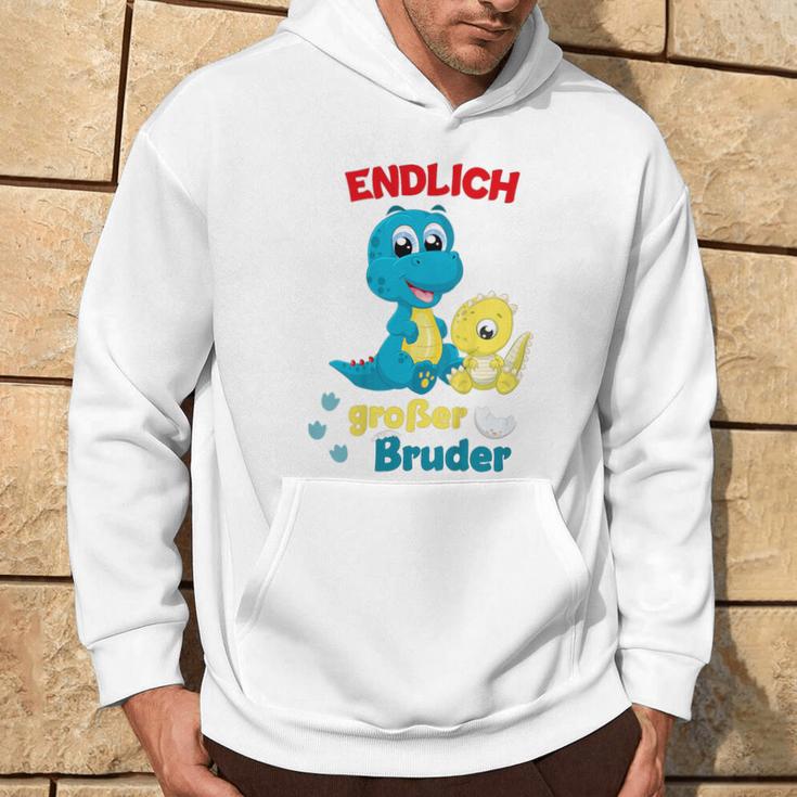 Children's Endlich Großer Bruder 2023 Announce Dino 80 Hoodie Lebensstil