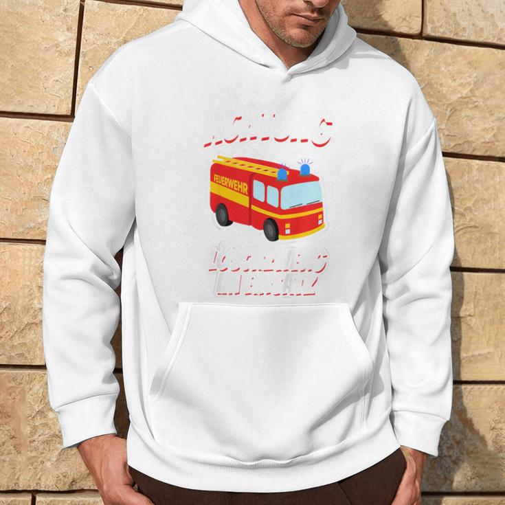 Children's Löschzwerg Boys Fire Engine Fireman Hoodie Lebensstil