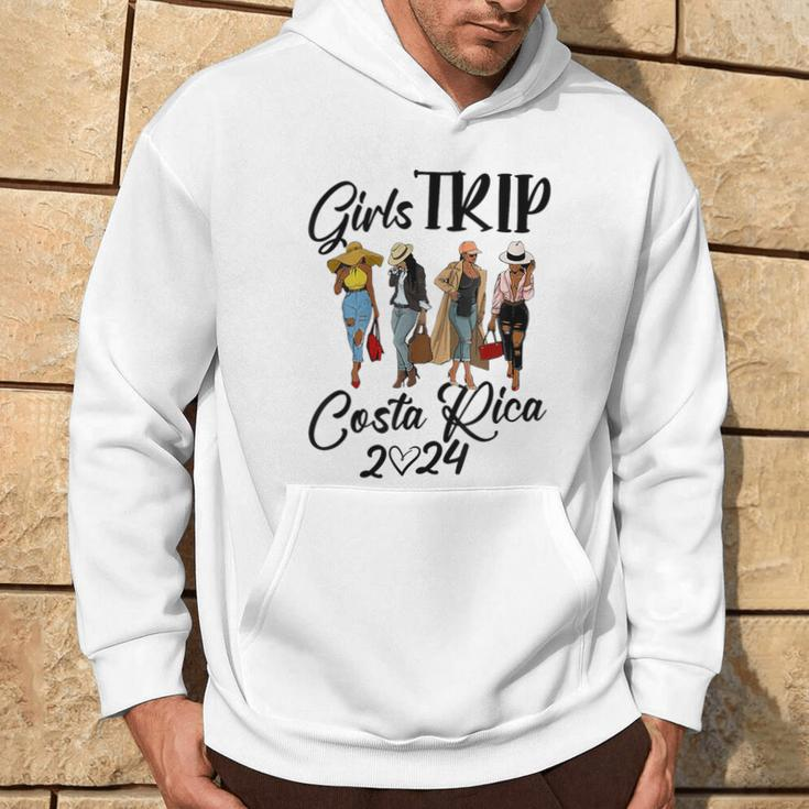 Costa Rica Girls Trip 2024 Birthday Squad Vacation Party Hoodie Lifestyle