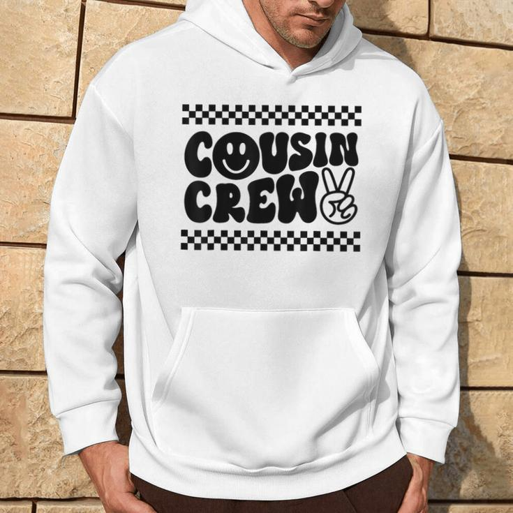 Cousin Crew Happy Face Matching Family Group Trip Vacation Hoodie Lifestyle