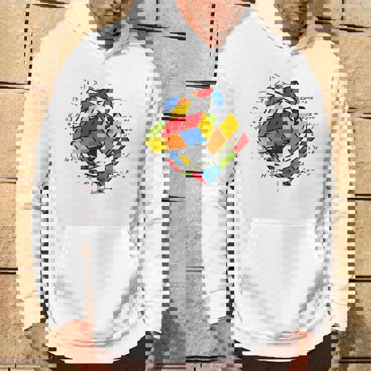 Cubo Rubik Cube Magic Cubo Retro Rubiintage Nerd Sudadera Estilo de vida