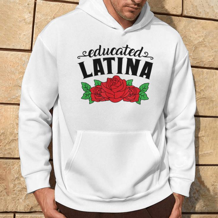 Educated Latina Graduate Latina Graduation Day Grad Mexicana Hoodie Lifestyle