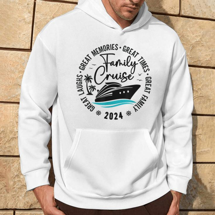Family Cruise Mode Squad 2024 Family Great Memories Hoodie Lifestyle