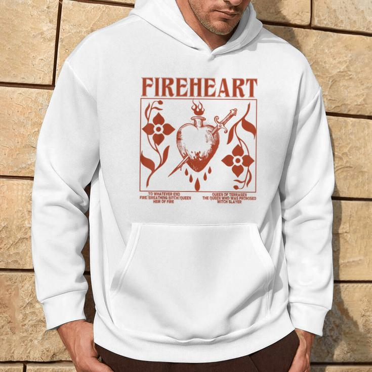 Fireheart To Whatever End Fire Breathing Hoodie Lifestyle