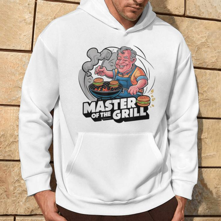 Fun Bbq For Grandpa Grandad Father's Day Barbeque Hoodie Lifestyle