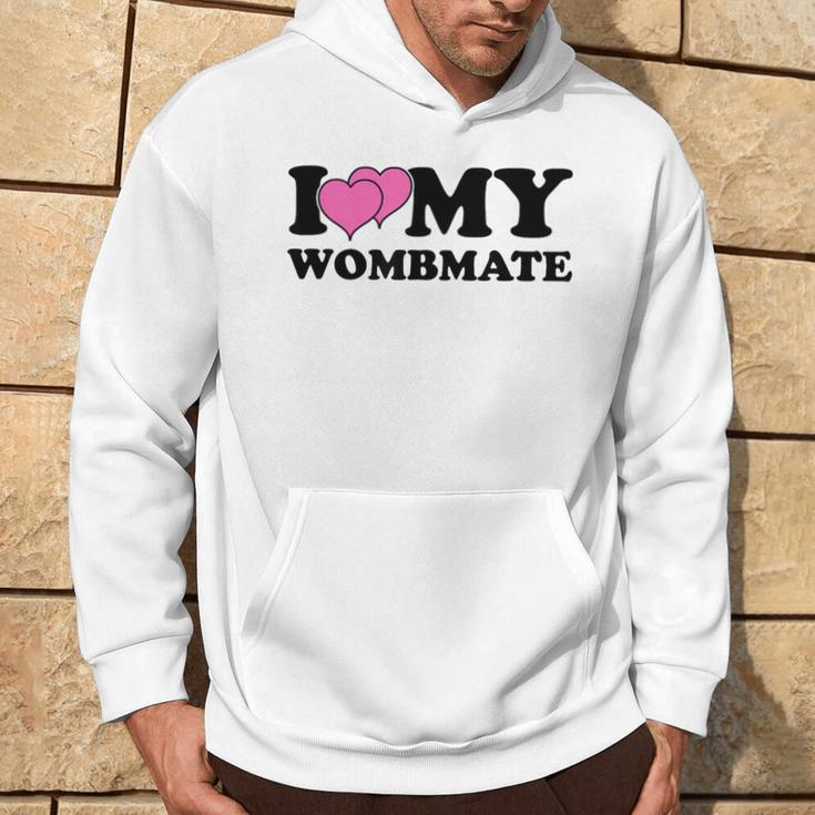 I Love My Wombmate Twin Sisters Womb Mates Hoodie Lifestyle