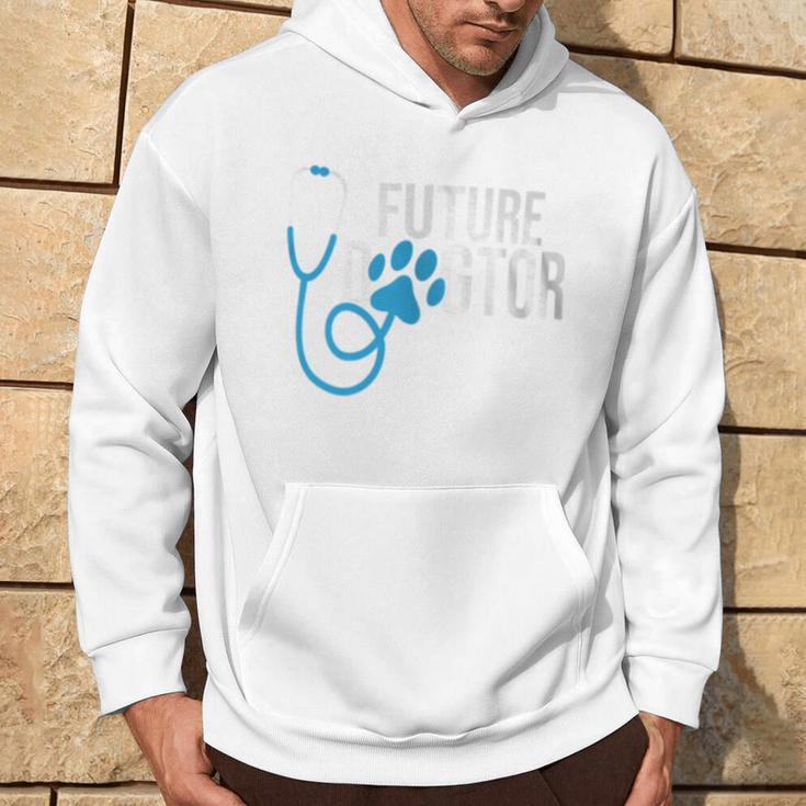 Future Dogtor Dog Animal Lover Vet Veterinarian Veterinary Hoodie Lifestyle