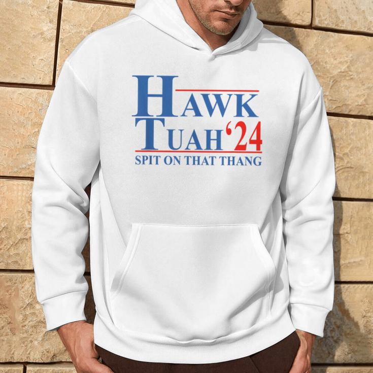 Hawk Tuah Hawk Tuah Spit On That Thang Hoodie Lifestyle