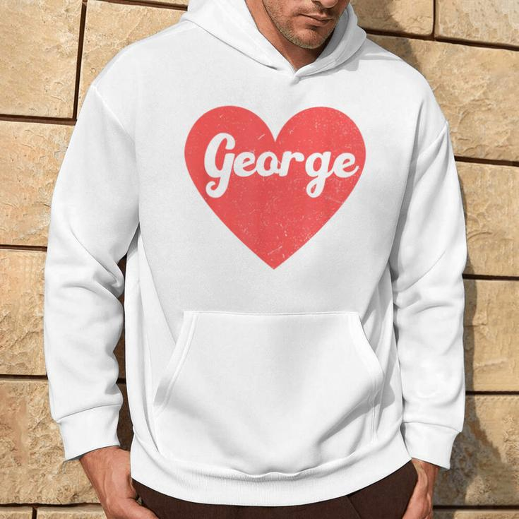 I Heart George First Names And Hearts I Love George Hoodie Lifestyle