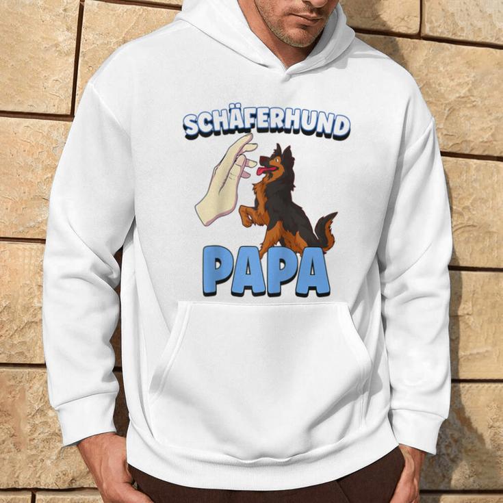 Herren Schäferhund Hund Papa Raglan Kapuzenpullover Lebensstil