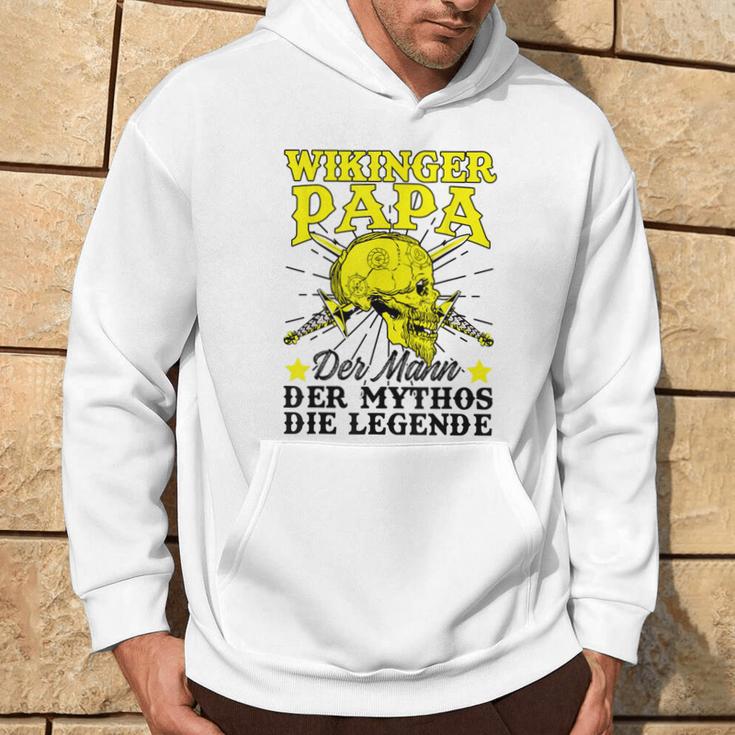 Herren Wikinger Papaateratertag Mann Mythos Legendeiking Kapuzenpullover Lebensstil