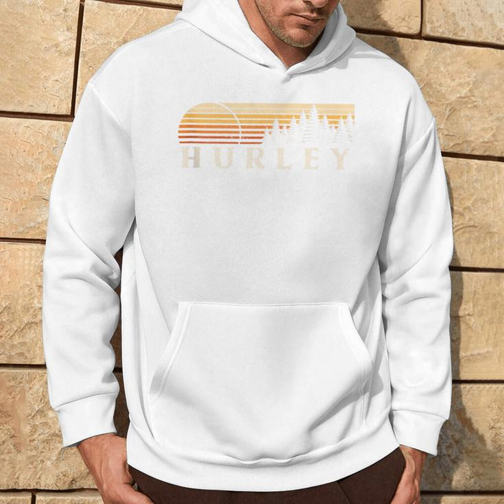 Hurley Al Vintage Evergreen Sunset Eighties Retro Hoodie Lifestyle