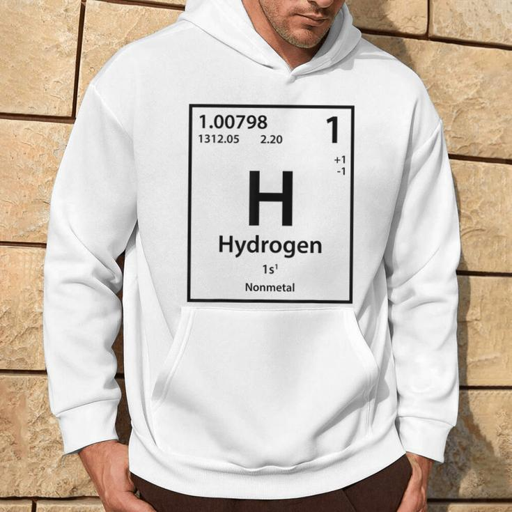 Hydrogen Element Blue Hoodie Lebensstil