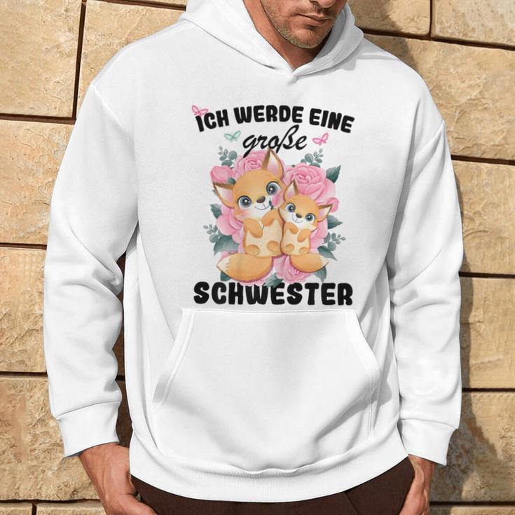 Ich Werde Große Schwester Hoodie, Ankündigung Geschwisterliebe Lebensstil