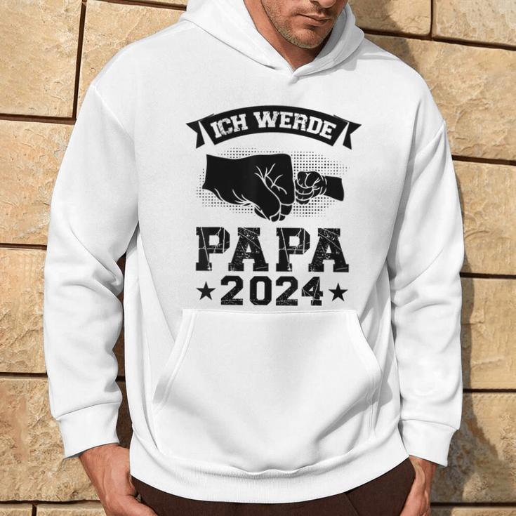 Ich Werde Papa 2024 Papa 2024 Family Kapuzenpullover Lebensstil