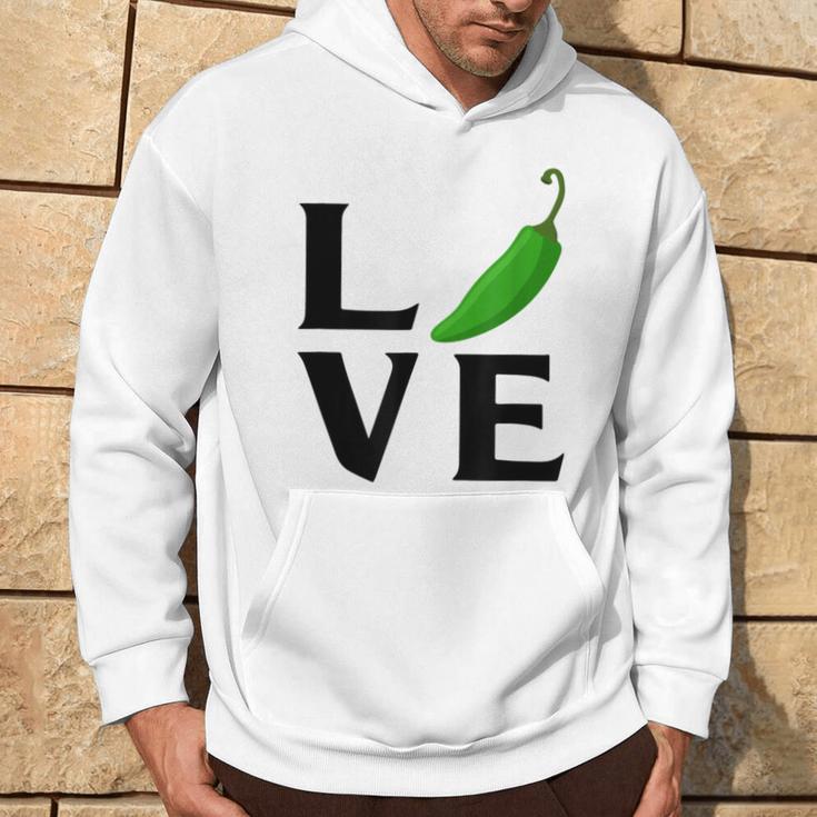 Jalapeno Love Jalapeno For Jalapeno Lover Hoodie Lifestyle