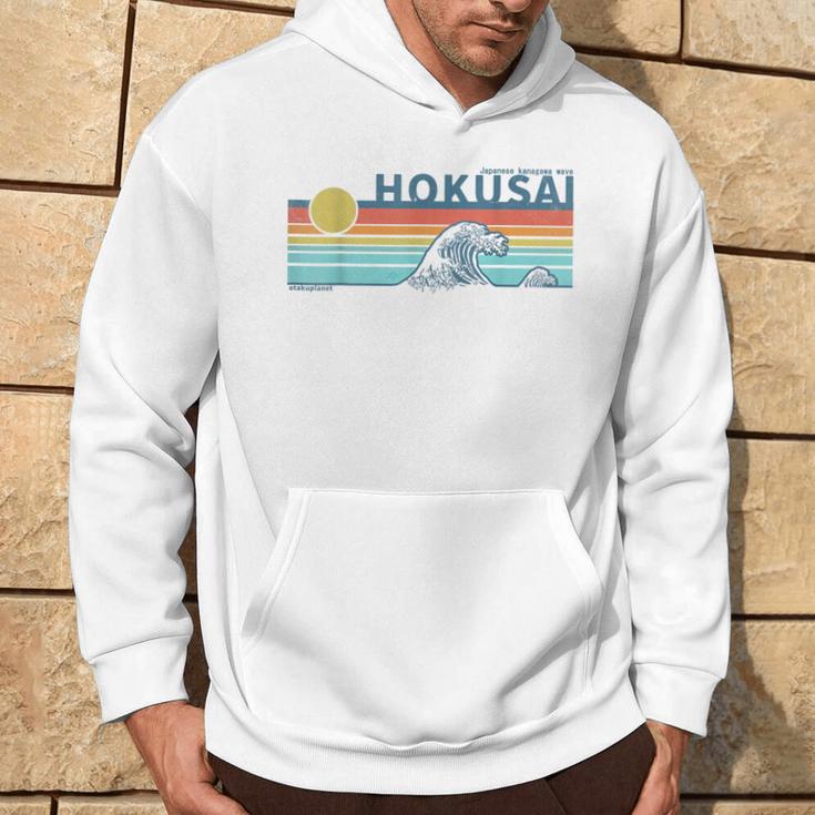 Japanische Kanagawa-Welle In Der Retro-Vaporwave-Ästhetik Hoodie Lebensstil