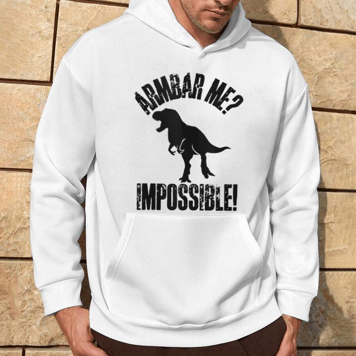 Jiu-JitsuRex Armbar Me Bjj Dinosaur Humor Hoodie Lifestyle