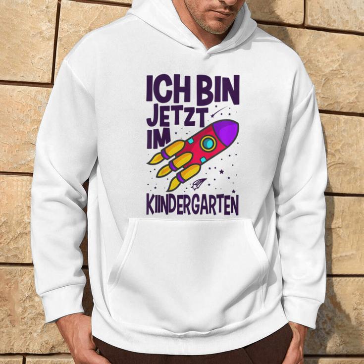 Kinder Hoodie Ich Bin Jetzt Im Kindergarten - Einschulungsgeschenk Lebensstil