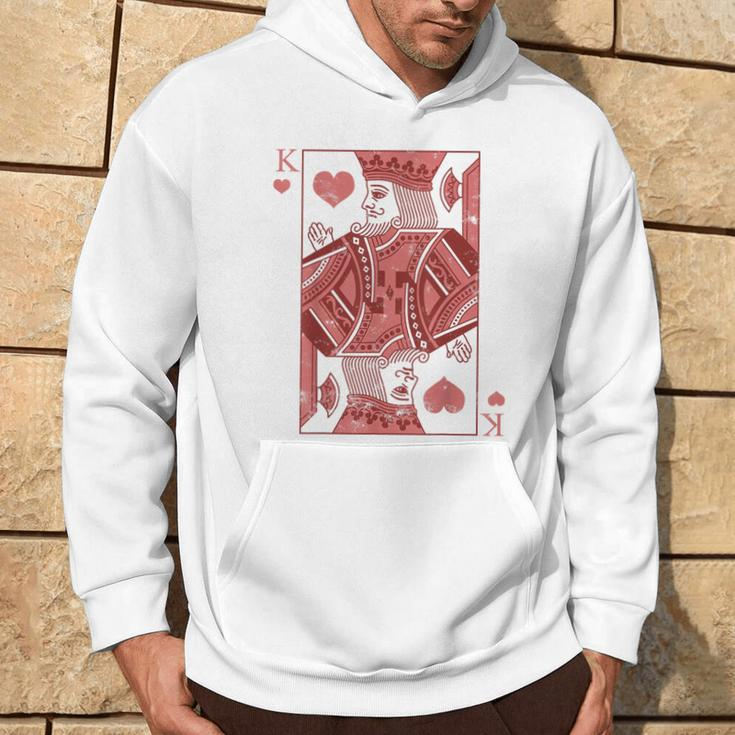 King Of Hearts Valentines Day Cool V-Day Couple Matching Hoodie Lifestyle