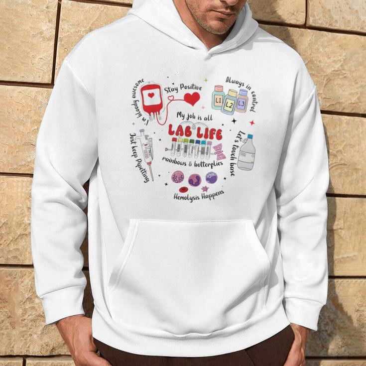 Lab Life Retro Lab Week 2024 Hoodie Lifestyle