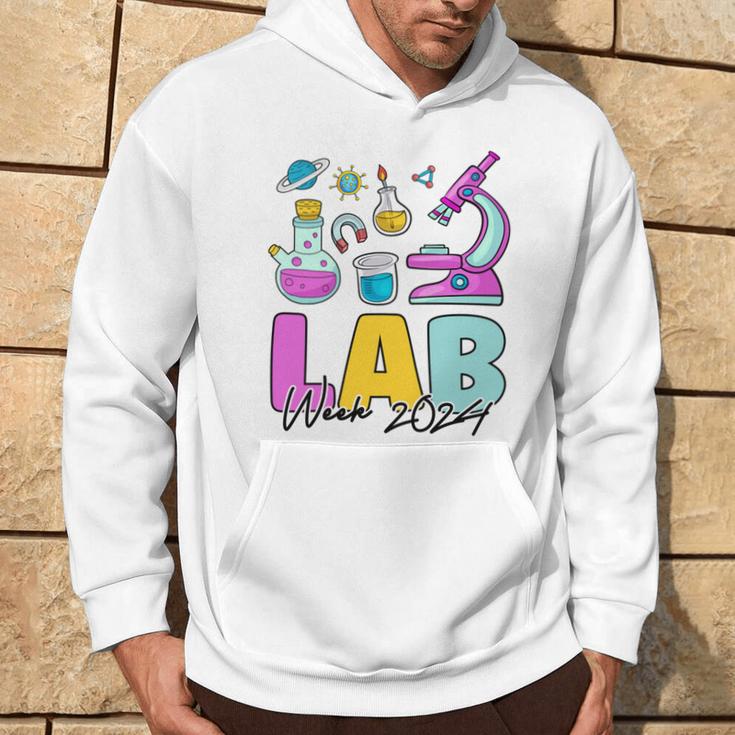 Lab Week 2024 Laboratory Tech Medical Technician Scientist Hoodie Lifestyle