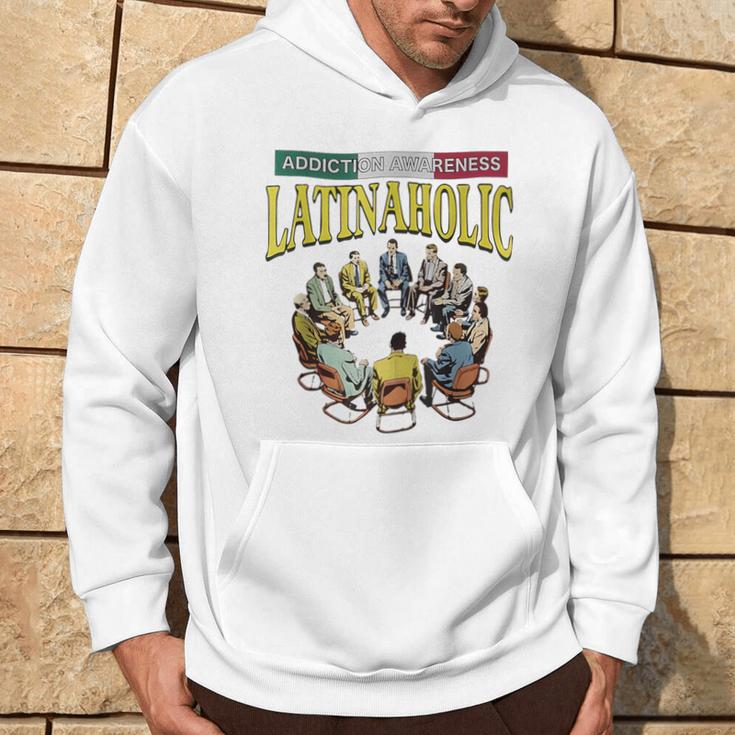 Latinaholic Addition Awareness Latina Lovers Meme Hoodie Lifestyle