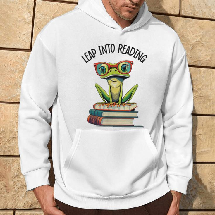 Leap Into Reading Hoodie Lifestyle
