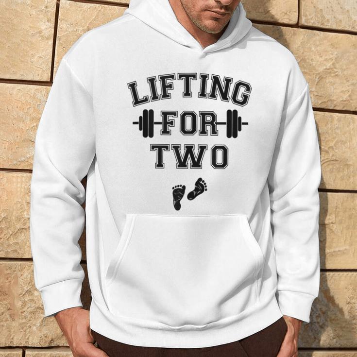 Lifting For Two Pregnancy Workout Hoodie Lifestyle