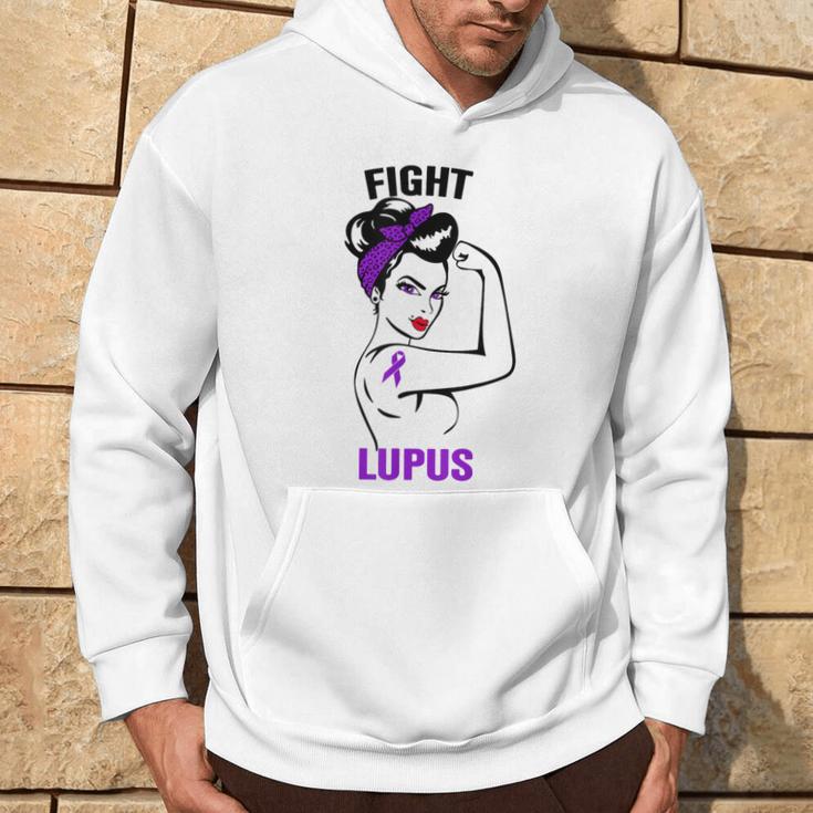 Im Mai Tragen Wir Lila Frauen Lupus Bewusstseinsmonat Hoodie Lebensstil