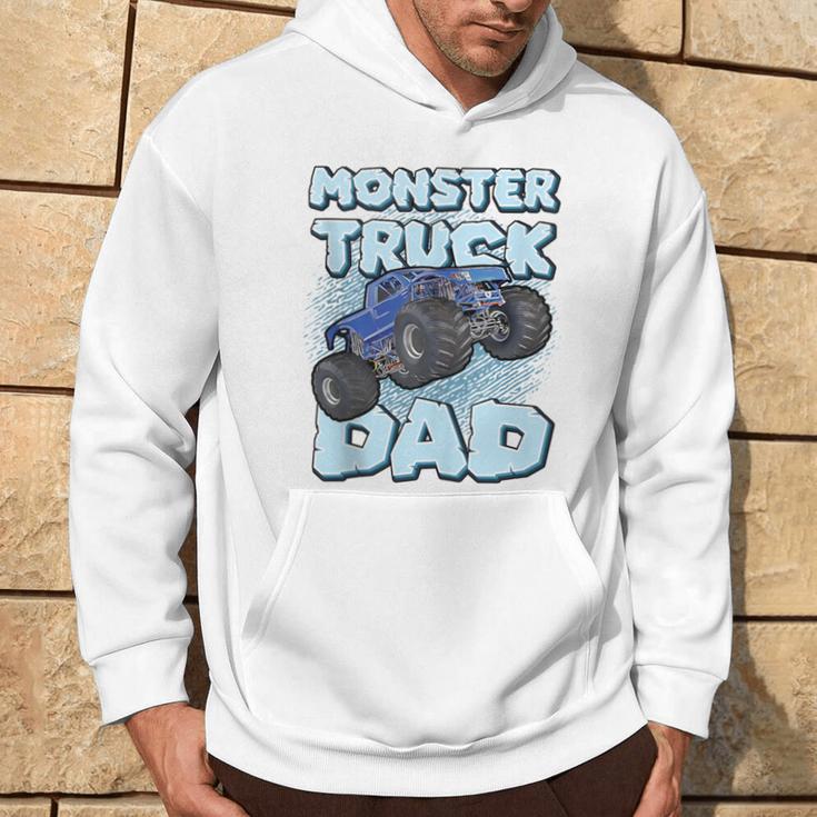 Monster Truck Papa Füräter Cooler Papa Lustiger Monstertruck Kapuzenpullover Lebensstil