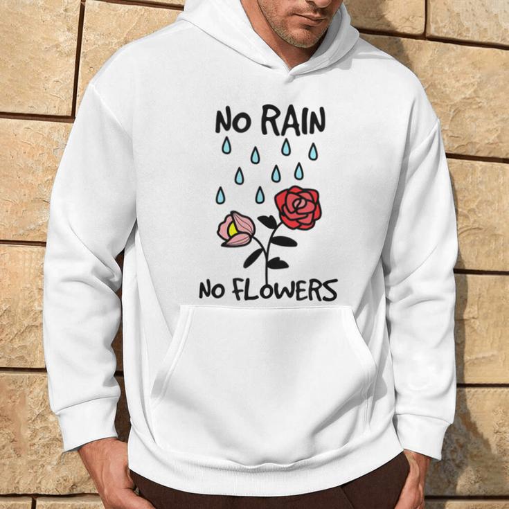 No Rain No Flowers Graphic Hoodie Lifestyle