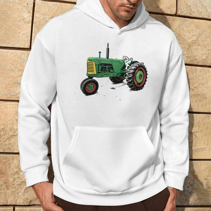 Old Oliver 88 Tractor Hoodie Lifestyle